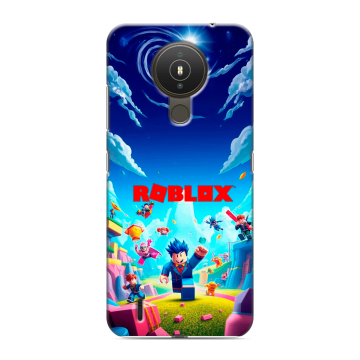 Силиконовый чехол на Nokia 1.4 с принтом Roblox Роблокс Силиконовый чехол на Nokia 1.4 с принтом Roblox Роблокс