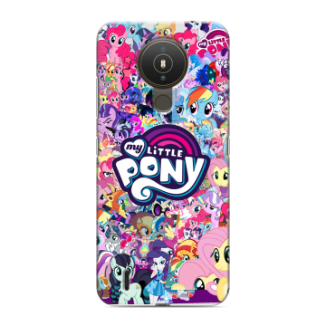 Силиконовый чехол на Nokia 1.4 с принтом My little pony Дружба чудо Силиконовый чехол на Nokia 1.4 с принтом My little pony Дружба чудо
