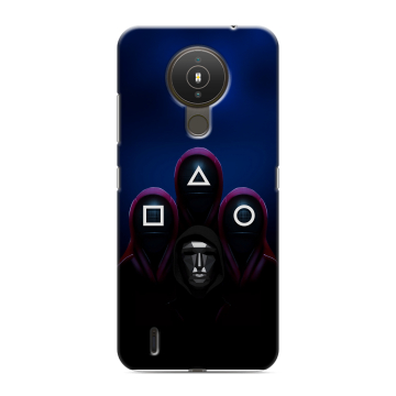 Силиконовый чехол на Nokia 1.4 с принтом Игра Кальмара
