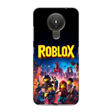 Силиконовый чехол на Nokia 1.4 с принтом Roblox Роблокс Силиконовый чехол на Nokia 1.4 с принтом Roblox Роблокс