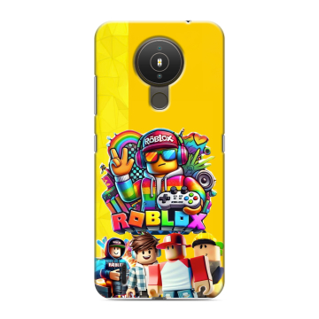 Силиконовый чехол на Nokia 1.4 с принтом Roblox Роблокс Силиконовый чехол на Nokia 1.4 с принтом Roblox Роблокс