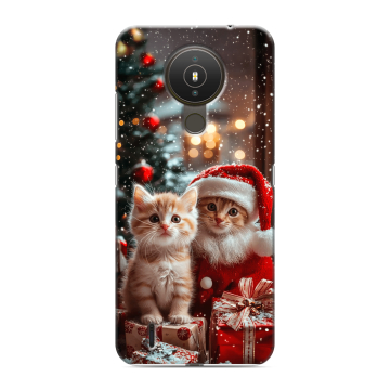 Силиконовый чехол на Nokia 1.4 с принтом Новый год