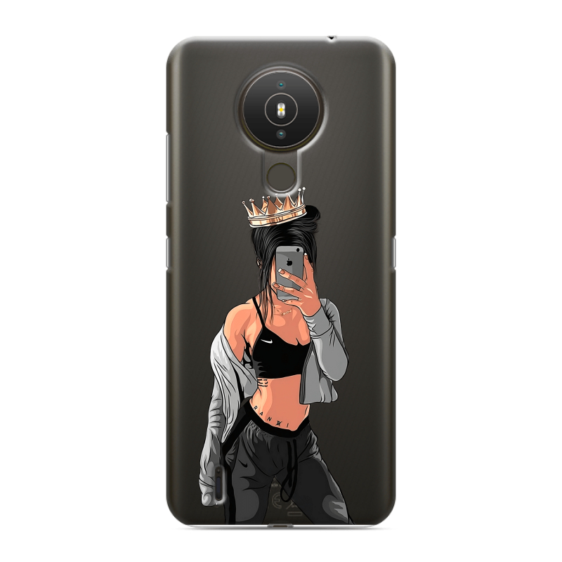 Силиконовый чехол на Nokia 1.4 с принтом Женские принты Силиконовый чехол на Nokia 1.4 с принтом Женские принты