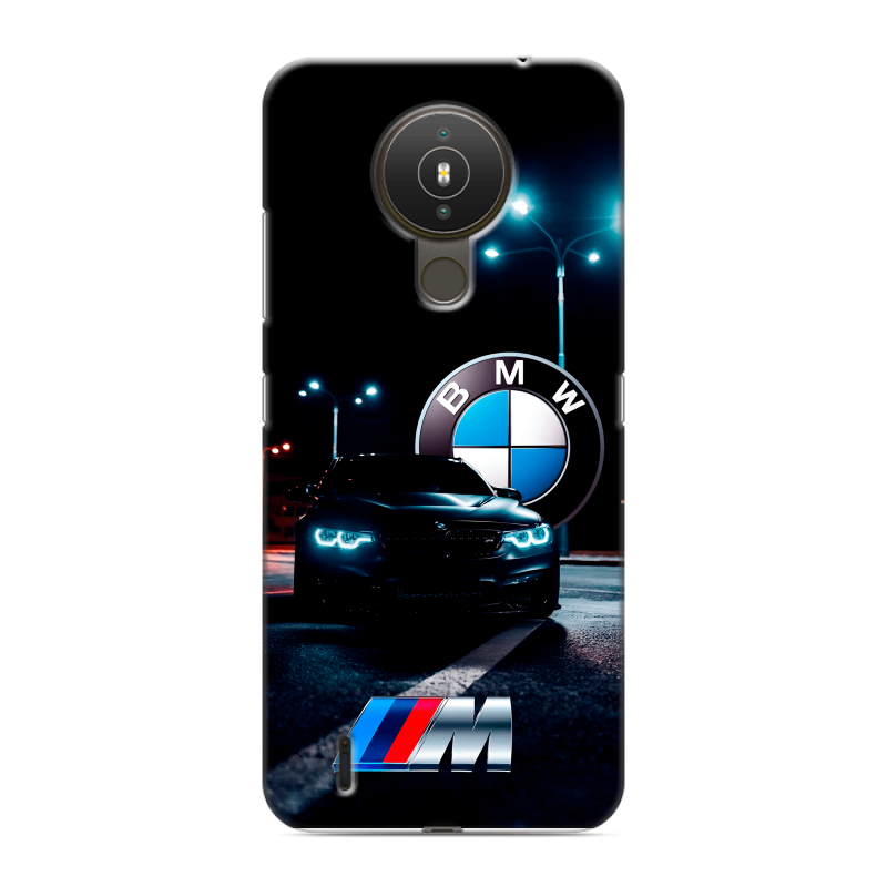 Силиконовый противоударный чехол на Nokia 1.4 с принтом БМВ BMW Силиконовый противоударный чехол на Nokia 1.4 с принтом БМВ BMW