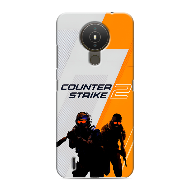 Силиконовый чехол на Nokia 1.4 с принтом Counter Strike Силиконовый чехол на Nokia 1.4 с принтом Counter Strike