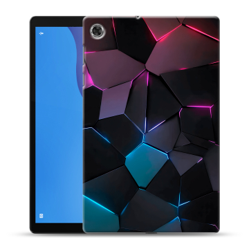 Силиконовый чехол на планшета Lenovo Tab M10 HD Gen 2 с принтом Геометрия неона Силиконовый чехол на планшета Lenovo Tab M10 HD Gen 2 с принтом Геометрия неона