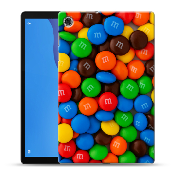 Силиконовый чехол на планшета Lenovo Tab M10 HD Gen 2 с принтом Конфеты Силиконовый чехол на планшета Lenovo Tab M10 HD Gen 2 с принтом Конфеты
