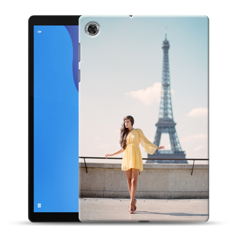 Силиконовый чехол на Lenovo Tab M10 HD Gen 2 с принтом Париж Силиконовый чехол на Lenovo Tab M10 HD Gen 2 с принтом Париж