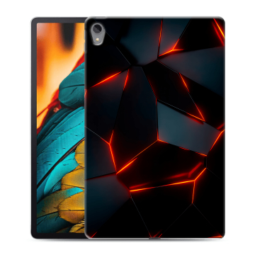 Силиконовый чехол на планшета Lenovo Tab P11 с принтом Яркие абстракции Силиконовый чехол на планшета Lenovo Tab P11 с принтом Яркие абстракции