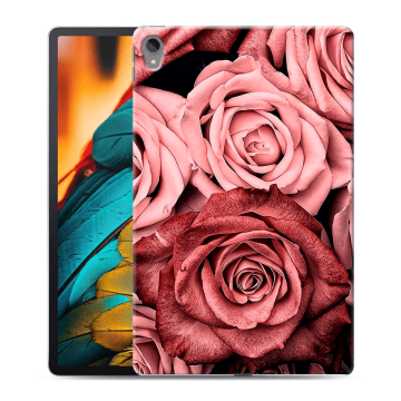 Силиконовый чехол на планшета Lenovo Tab P11 с принтом Цветы розы Силиконовый чехол на планшета Lenovo Tab P11 с принтом Цветы розы