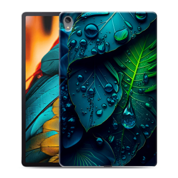Силиконовый чехол на планшета Lenovo Tab P11 с принтом Листья Силиконовый чехол на планшета Lenovo Tab P11 с принтом Листья