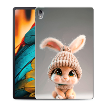 Силиконовый чехол на Lenovo Tab P11 с принтом Кролик