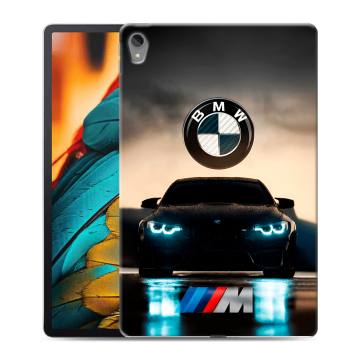 Силиконовый чехол на Lenovo Tab P11 с принтом БМВ BMW