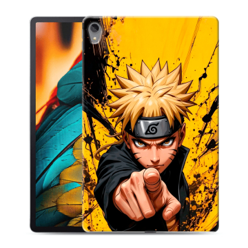 Силиконовый чехол на Lenovo Tab P11 с принтом Naruto Наруто