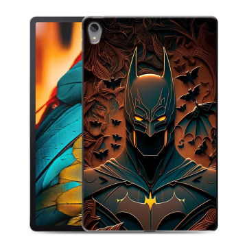 Силиконовый чехол на Lenovo Tab P11 с принтом Batman Бэтмен