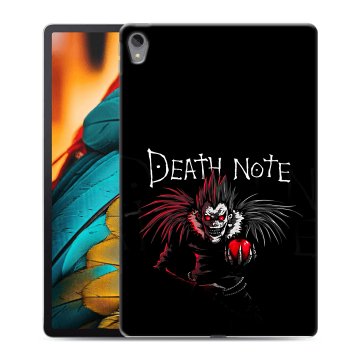 Силиконовый чехол на Lenovo Tab P11 с принтом Death note Тетрадь смерти