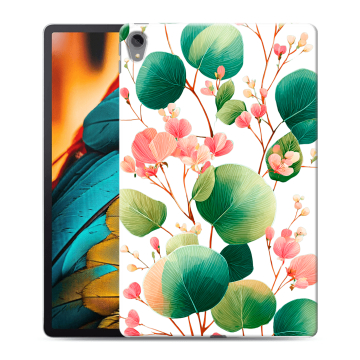 Силиконовый чехол на Lenovo Tab P11 с принтом женский