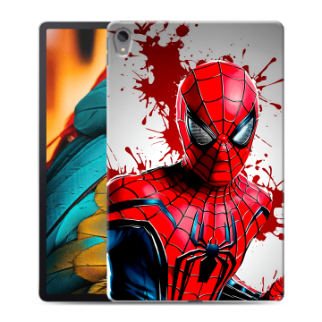 Силиконовый чехол на Lenovo Tab P11 с принтом Spiderman Человек паук