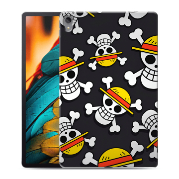 Силиконовый чехол на Lenovo Tab P11 с принтом One Piece Ван Пис