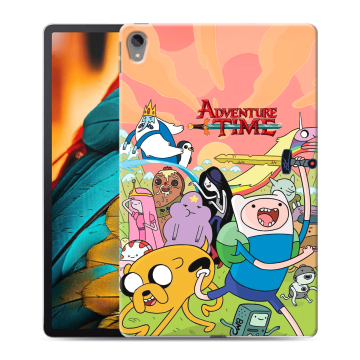 Силиконовый чехол на Lenovo Tab P11 с принтом Adventure time Время приключений