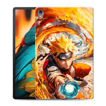 Силиконовый чехол на Lenovo Tab P11 с принтом Аниме Наруто Naruto