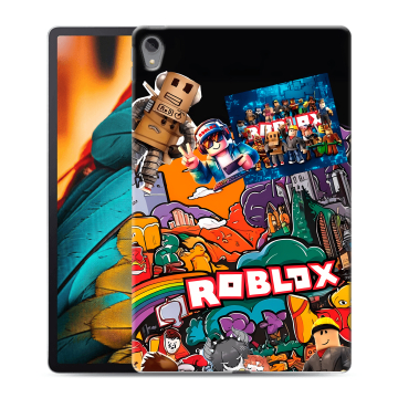 Силиконовый чехол на Lenovo Tab P11 с принтом Roblox Роблокс Силиконовый чехол на Lenovo Tab P11 с принтом Roblox Роблокс
