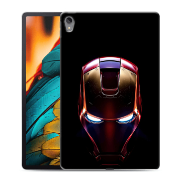 Силиконовый чехол на Lenovo Tab P11 с принтом IronMan Железный человек