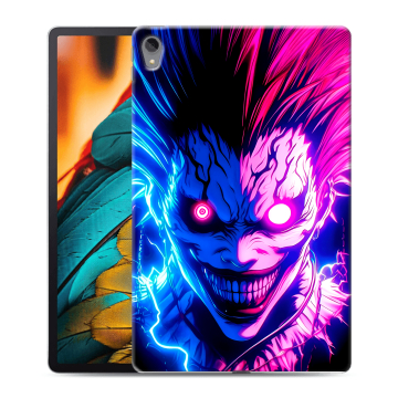 Силиконовый чехол на Lenovo Tab P11 с принтом Death note Тетрадь смерти