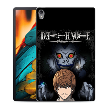 Силиконовый чехол на Lenovo Tab P11 с принтом Death note Тетрадь смерти