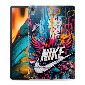 Силиконовый чехол на Lenovo Tab P11 с принтом Nike Найк