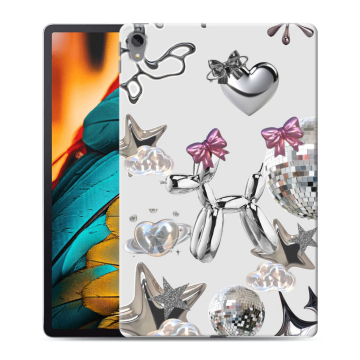 Силиконовый чехол на Lenovo Tab P11 с принтом Y2K