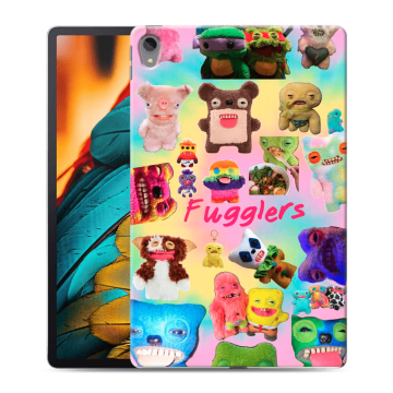 Силиконовый чехол на Lenovo Tab P11 с принтом Флагер Fuggler