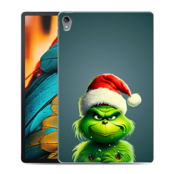 Силиконовый чехол на Lenovo Tab P11 с принтом Новый год