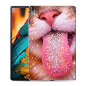 Силиконовый чехол на Lenovo Tab P11 с принтом для девочек