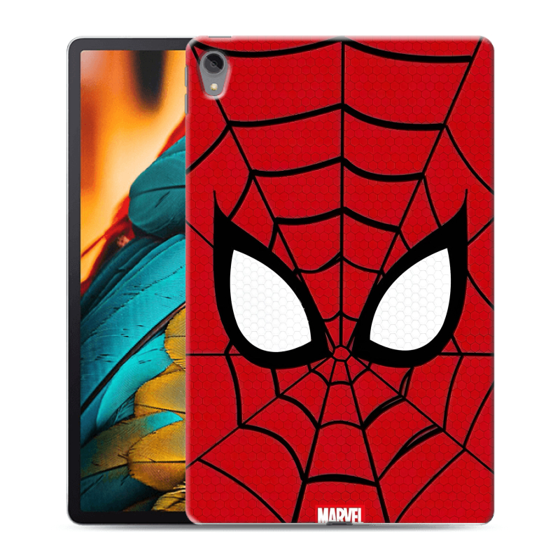 Силиконовый чехол на Lenovo Tab P11 с принтом человек паук spiderman Силиконовый чехол на Lenovo Tab P11 с принтом человек паук spiderman