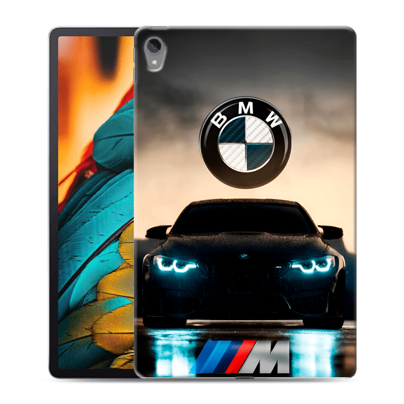 Силиконовый чехол на Lenovo Tab P11 с принтом БМВ BMW Силиконовый чехол на Lenovo Tab P11 с принтом БМВ BMW