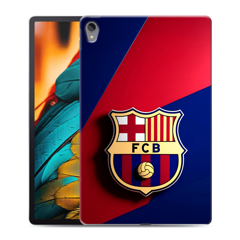 Силиконовый чехол на Lenovo Tab P11 с принтом Барселона Barcelona Силиконовый чехол на Lenovo Tab P11 с принтом Барселона Barcelona
