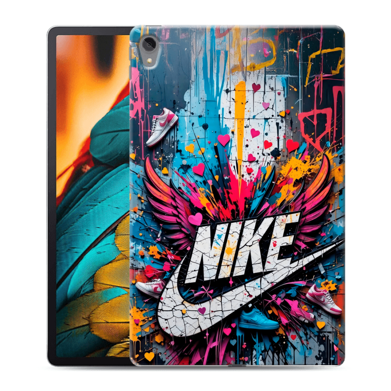 Силиконовый чехол на Lenovo Tab P11 с принтом Nike Найк Силиконовый чехол на Lenovo Tab P11 с принтом Nike Найк