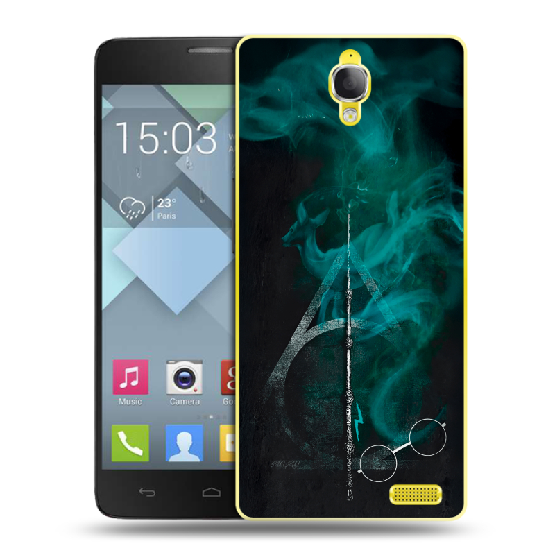 Пластиковый чехол на Alcatel One Touch Idol X с принтом Гарри Поттер Harry Potter Пластиковый чехол на Alcatel One Touch Idol X с принтом Гарри Поттер Harry Potter