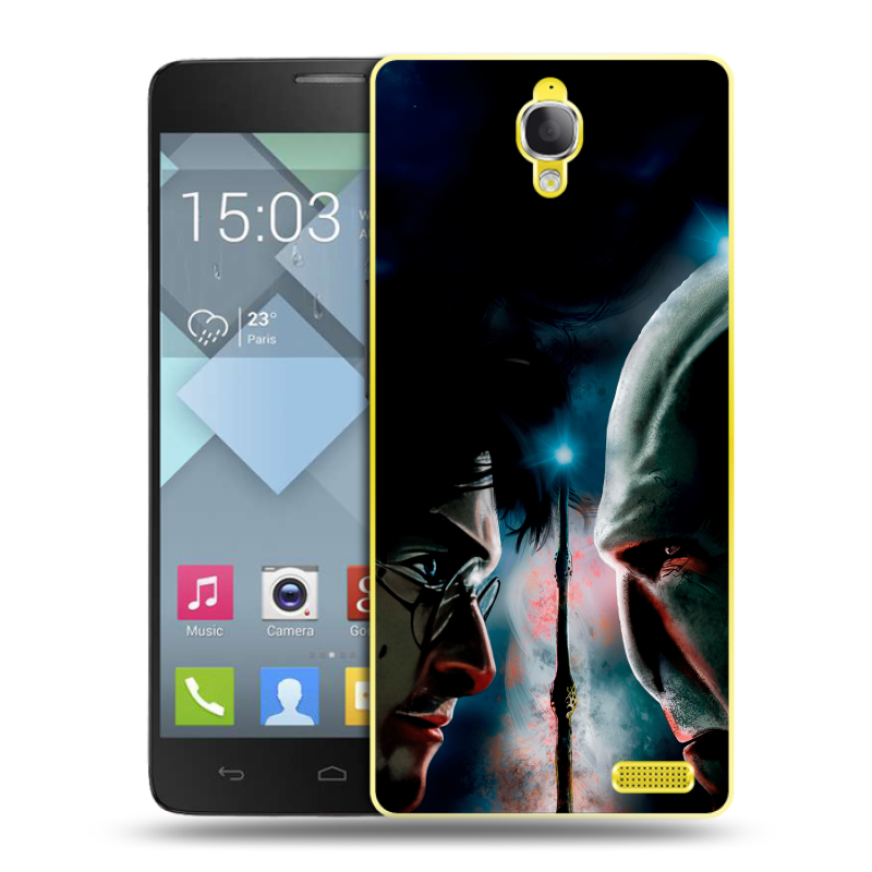 Пластиковый чехол на Alcatel One Touch Idol X с принтом Гарри Поттер Harry Potter Пластиковый чехол на Alcatel One Touch Idol X с принтом Гарри Поттер Harry Potter