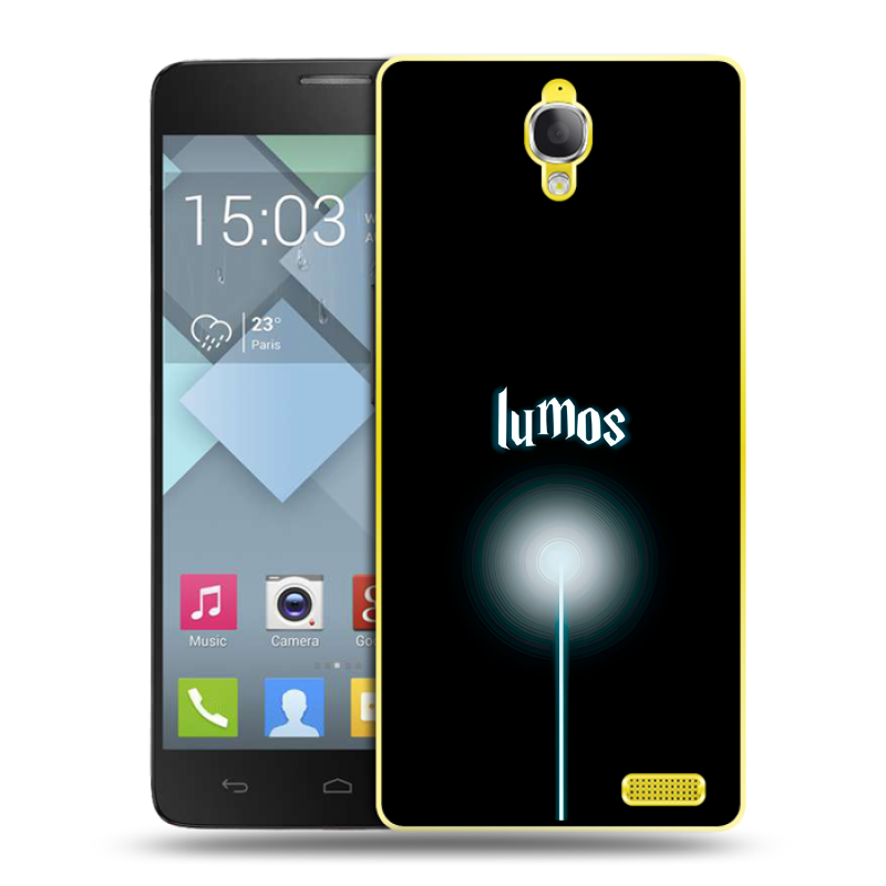 Пластиковый чехол на Alcatel One Touch Idol X с принтом Harry Potter Гарри Поттер Пластиковый чехол на Alcatel One Touch Idol X с принтом Harry Potter Гарри Поттер