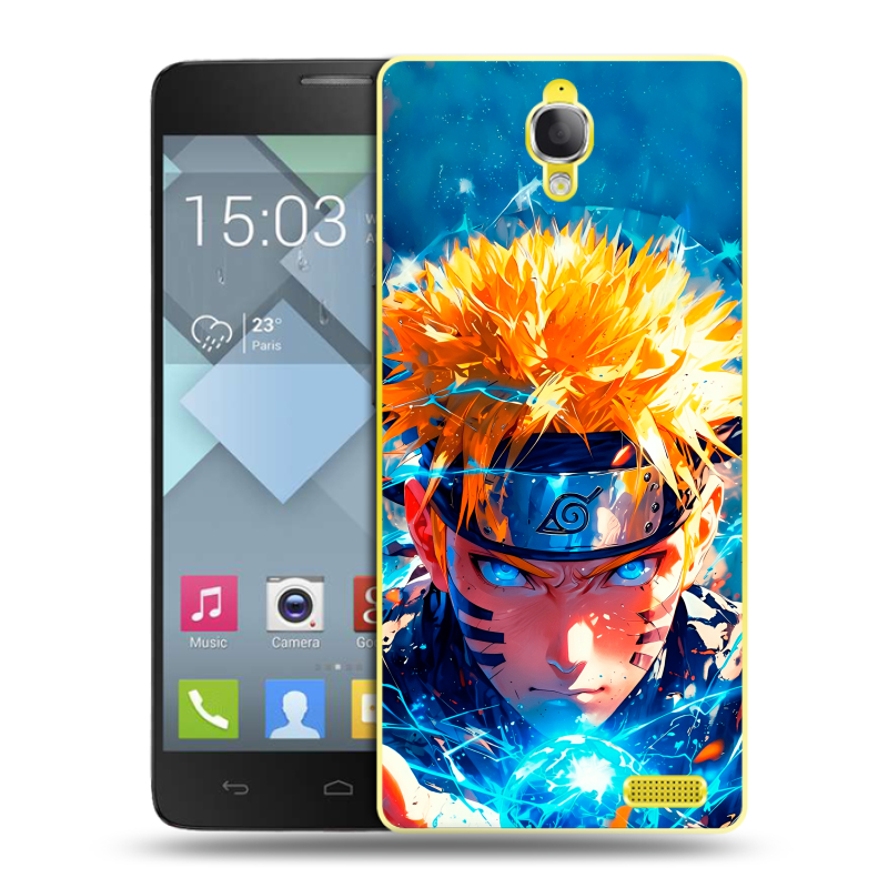 Пластиковый чехол на Alcatel One Touch Idol X с принтом Аниме Наруто Naruto Пластиковый чехол на Alcatel One Touch Idol X с принтом Аниме Наруто Naruto