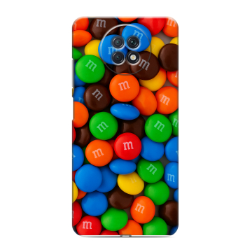 Силиконовый чехол на Xiaomi RedMi Note 9T с принтом Конфеты Силиконовый чехол на Xiaomi RedMi Note 9T с принтом Конфеты