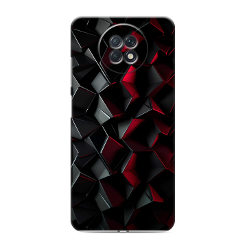 Силиконовый чехол на Xiaomi RedMi Note 9T с принтом Абстракция Силиконовый чехол на Xiaomi RedMi Note 9T с принтом Абстракция