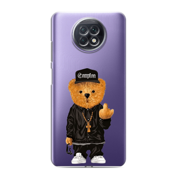 Силиконовый чехол на Xiaomi RedMi Note 9T с принтом Мишка Силиконовый чехол на Xiaomi RedMi Note 9T с принтом Мишка