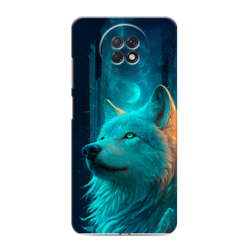 Силиконовый чехол на Xiaomi RedMi Note 9T с принтом бабочки саккура Силиконовый чехол на Xiaomi RedMi Note 9T с принтом бабочки саккура