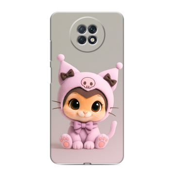 Силиконовый чехол на Xiaomi RedMi Note 9T с принтом Куроми Kuromi Силиконовый чехол на Xiaomi RedMi Note 9T с принтом Куроми Kuromi