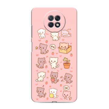 Силиконовый чехол на Xiaomi RedMi Note 9T с принтом Hello Kitty Хелоу Кити Силиконовый чехол на Xiaomi RedMi Note 9T с принтом Hello Kitty Хелоу Кити