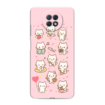 Силиконовый чехол на Xiaomi RedMi Note 9T с принтом Hello Kitty Хелоу Кити Силиконовый чехол на Xiaomi RedMi Note 9T с принтом Hello Kitty Хелоу Кити
