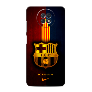 Силиконовый чехол на Xiaomi RedMi Note 9T с принтом Барселона Barcelona Силиконовый чехол на Xiaomi RedMi Note 9T с принтом Барселона Barcelona